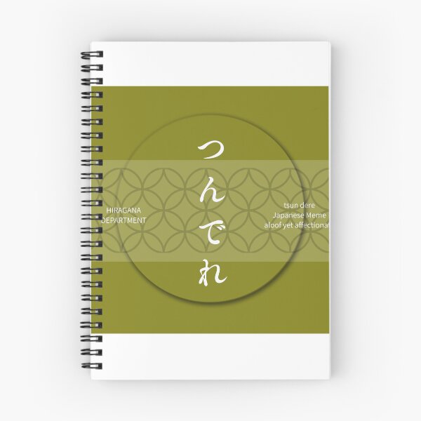 Item preview, Brown つんでれ（tsun dere）– Japanese Meme Shippo Pattern Design designed and sold by HIRAGANA DEPARTMENT.