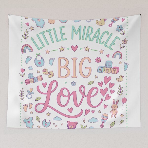 Item preview, little miracle big love designed and sold by ManikRaja.