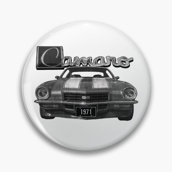 Item preview, Celebrate classic American muscle with this 1971 SS Camaro graphic designed and sold by Gadabout Garage.