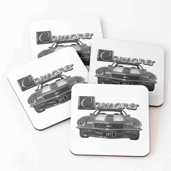 Item preview, Celebrate classic American muscle with this 1971 SS Camaro graphic designed and sold by Gadabout Garage.
