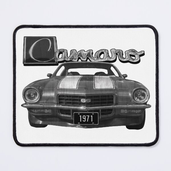 Item preview, Celebrate classic American muscle with this 1971 SS Camaro graphic designed and sold by Gadabout Garage.
