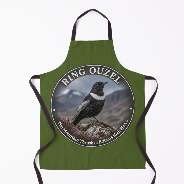 Item preview, RING OUZEL – The Mountain Thrush of Britain’s High Places designed and sold by The Digital Compass.