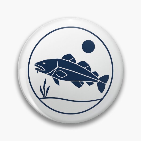 Item preview, Atlantic Cod Emblem designed and sold by Norvian.