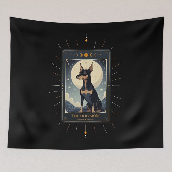 Item preview, Funny Manchester Terrier Tarot Card Dog Mothers Day Mom designed and sold by rafaeltto.