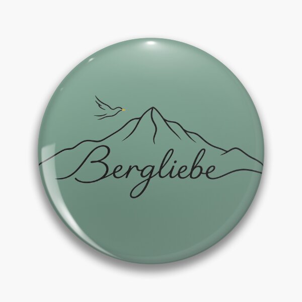 Item preview, Mountain Love – Minimalist Alpine panorama with Alpine chough designed and sold by ENGLITZADIN.