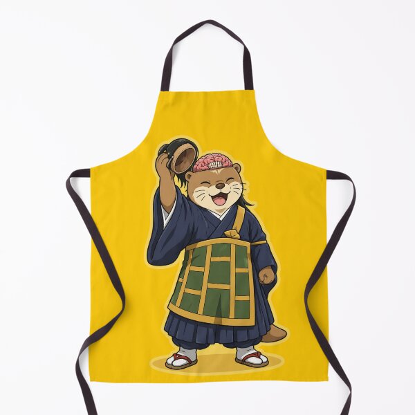 Item preview, Cute Anime-Inspired Otter with Open Brain Kawaii Cartoon designed and sold by ArtFazza.