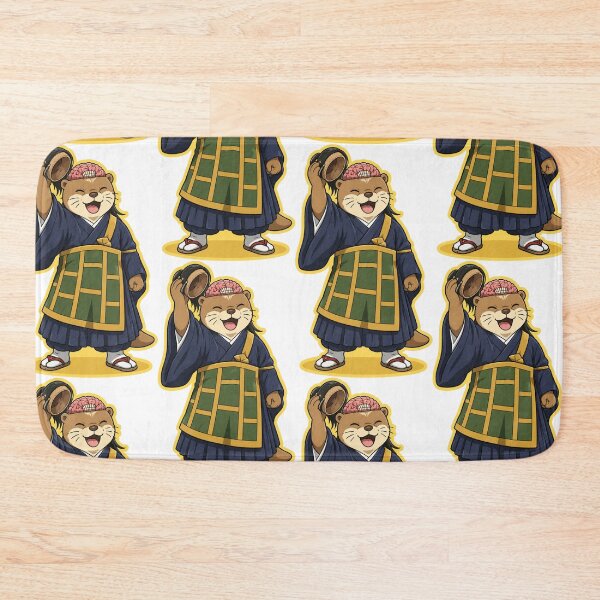 Item preview, Cute Anime-Inspired Otter with Open Brain Kawaii Cartoon designed and sold by ArtFazza.
