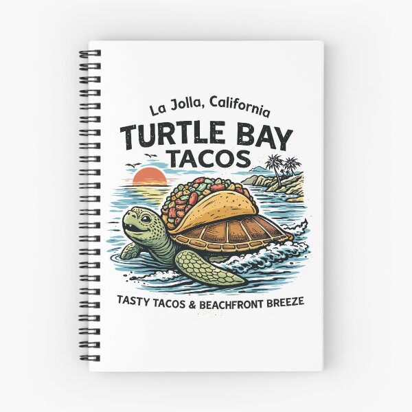 Item preview, Turtle Bay Tacos Beachfront Breeze designed and sold by Matinez Pink.