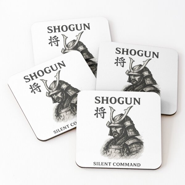 Item preview, Shogun Samurai - Silent Command | Japanese Warrior Bushido Vintage Graphic designed and sold by ArcadiaSilence.