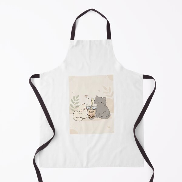 Item preview, Cat milktea boba bubble tea kitten cats cute kawaii funny birthday christmas designed and sold by CheeseBlueprint.