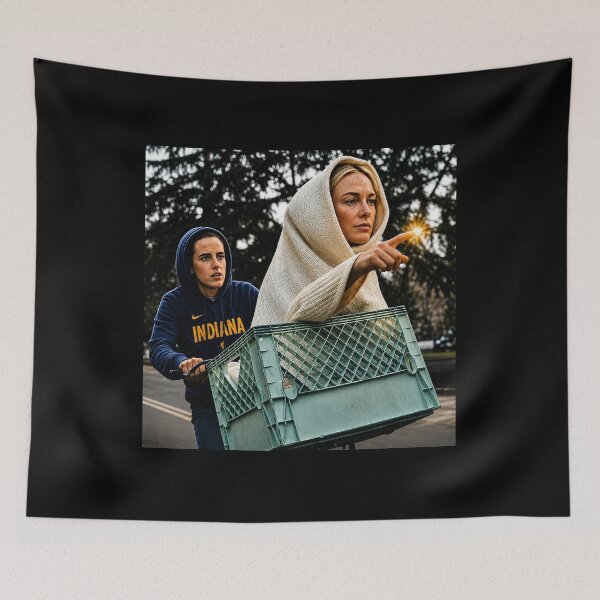 Artikelvorschau, Caitlin Clark, Sophie Cunningham und E.T. – Parodie, lustiges Basketball-Meme, Geschenk für Indiana Fever-Fans entworfen und verkauft von AnlunaKim.