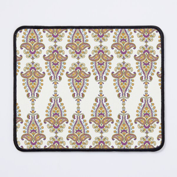 Item preview, Boho Paisley Damask Floral Medallion Pattern designed and sold by Zaya_art.