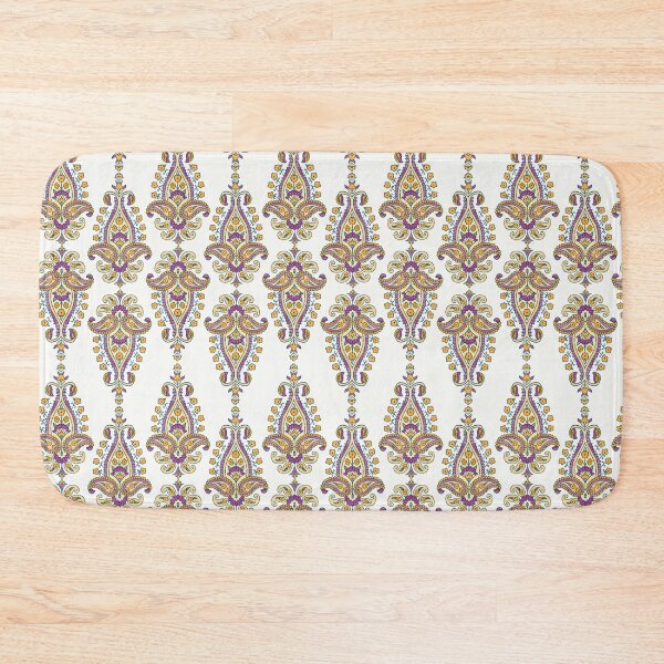 Item preview, Boho Paisley Damask Floral Medallion Pattern designed and sold by Zaya_art.