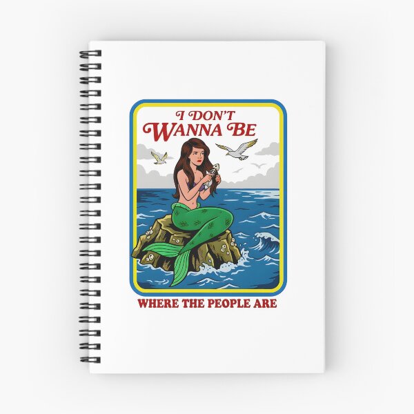 Item preview, Siren I Don't Wanna Be Where The People Are Meme designed and sold by retro-and-rust.
