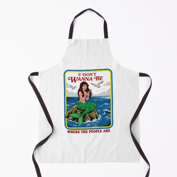 Item preview, Siren I Don't Wanna Be Where The People Are Meme designed and sold by retro-and-rust.