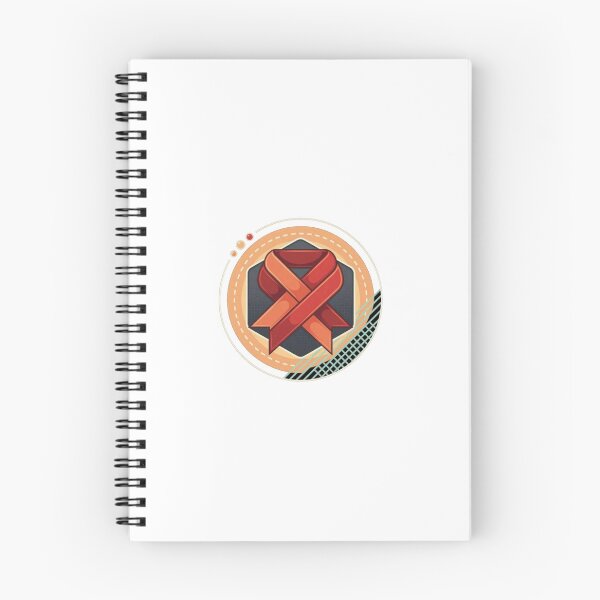 Item preview, Minimalist Awareness Ribbon Geometric Badge | Modern Support Symbol designed and sold by beweve6.