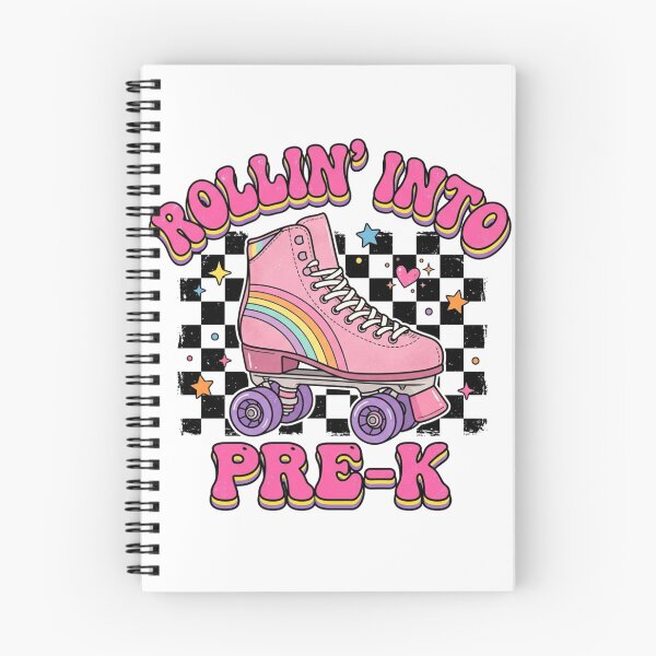 Item preview, Rollin Into Pre-K Retro Roller Skate Back To School designed and sold by raedattia.