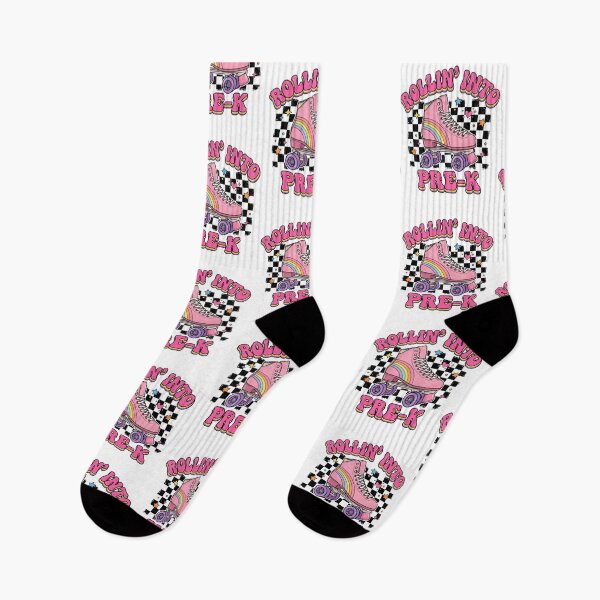 Item preview, Rollin Into Pre-K Retro Roller Skate Back To School designed and sold by raedattia.