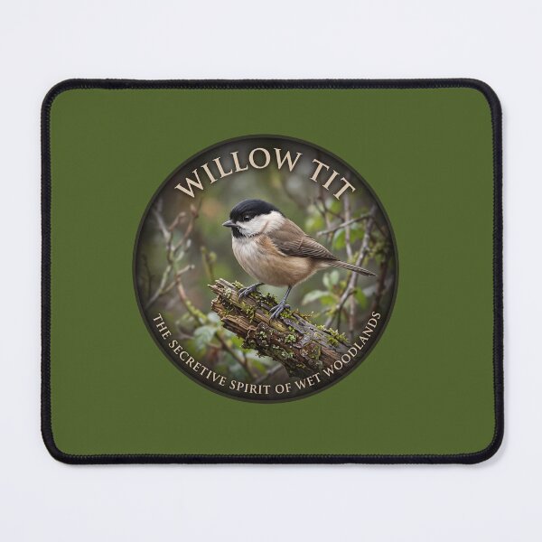 Item preview, WILLOW TIT – The Secretive Spirit of Wet Woodlands designed and sold by The Digital Compass.