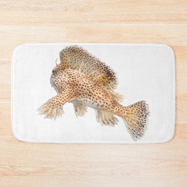 Item preview, Spotted Handfish — Painted Walking Fish Portrait designed and sold by Jaruart.