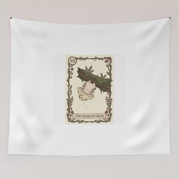 Item preview, Hanged Man Mushroom Tarot Card Art designed and sold by SMARTKIT  DESIGNAGENCY.