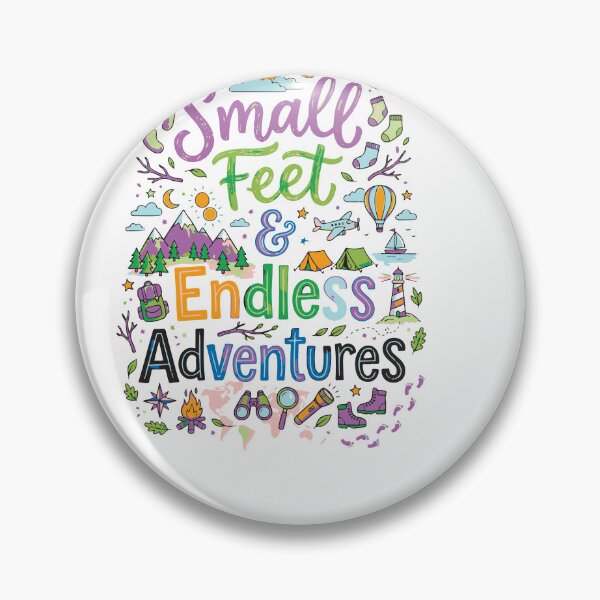 Item preview, small feet endless adventures designed and sold by ManikRaja.