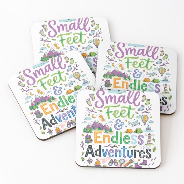 Item preview, small feet endless adventures designed and sold by ManikRaja.