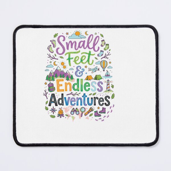 Item preview, small feet endless adventures designed and sold by ManikRaja.