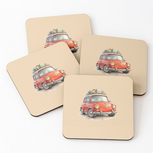 Item preview, Vintage style retro car designed and sold by lafataviola.