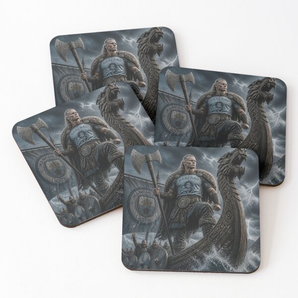 Item preview, Erling Haaland Viking King designed and sold by Marcin Dabski.