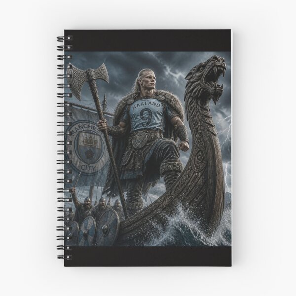 Item preview, Erling Haaland Viking King designed and sold by Marcin Dabski.