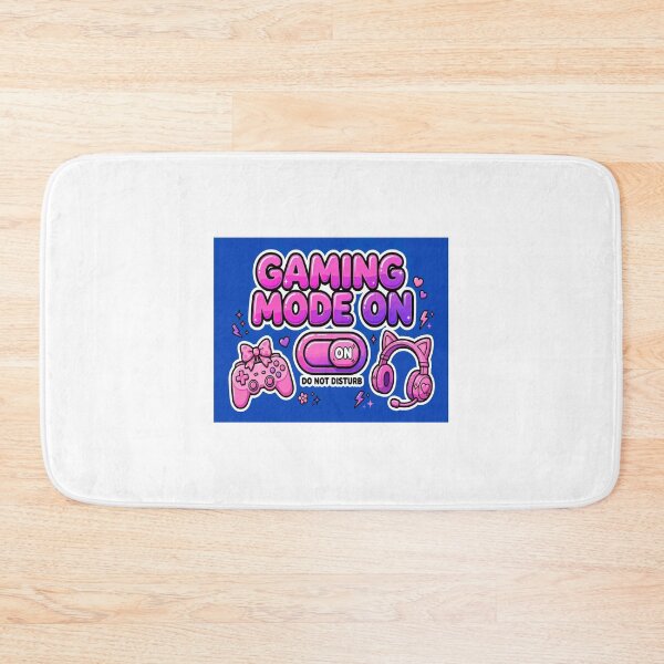Item preview, Gaming Mode On Shirt - Do Not Disturb Funny Gamer Girl Pink Controller designed and sold by Petringo.