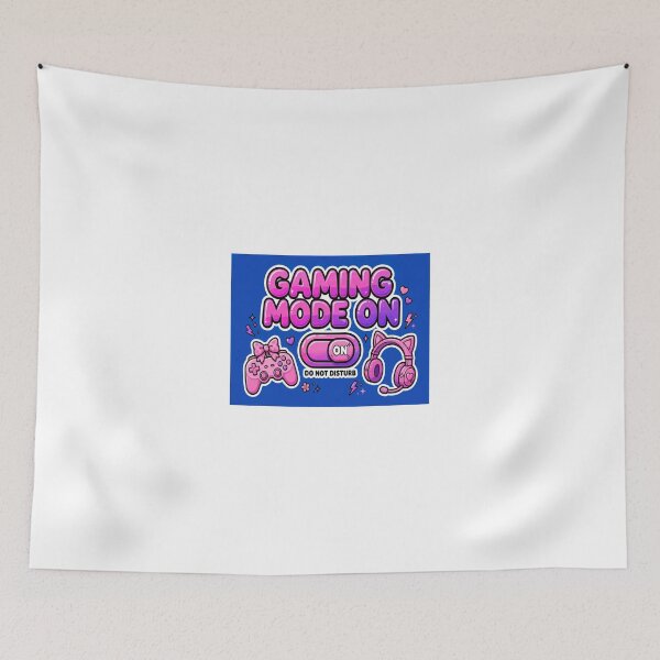 Item preview, Gaming Mode On Shirt - Do Not Disturb Funny Gamer Girl Pink Controller designed and sold by Petringo.