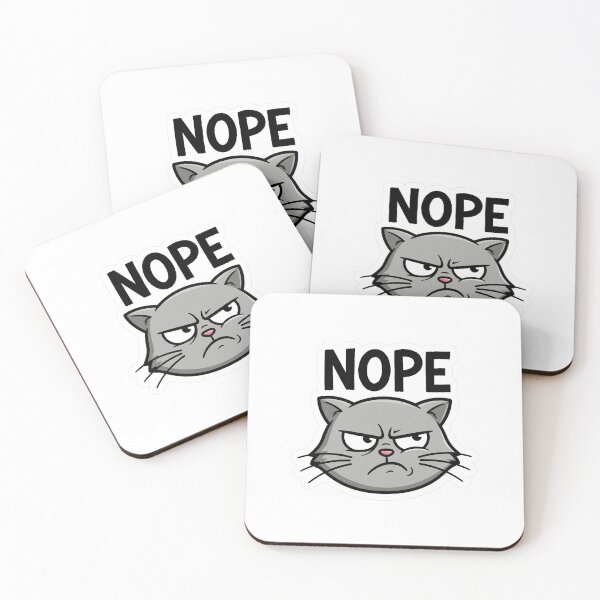 Item preview, NOPE - Grumpy cat designed and sold by Sigaro01.