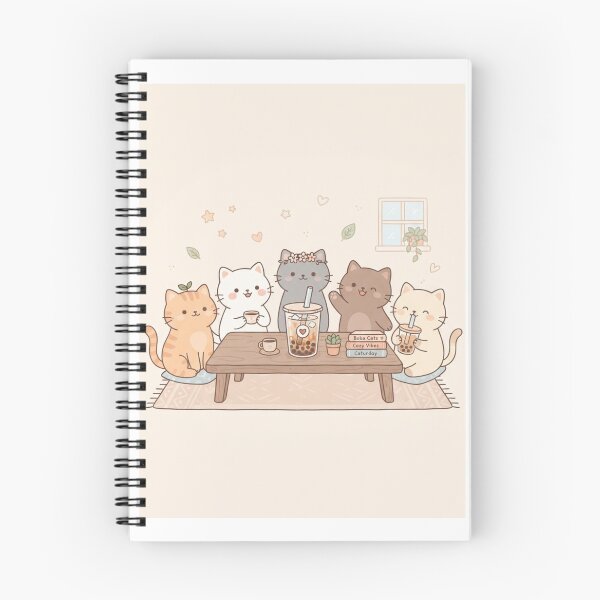 Item preview, Cat milktea boba bubble tea kitten cats cute kawaii funny birthday christmas designed and sold by CheeseBlueprint.