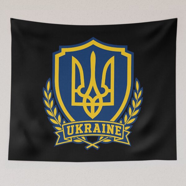 Item preview, Ukrainian Tryzub Shield Emblem designed and sold by ML-Media.