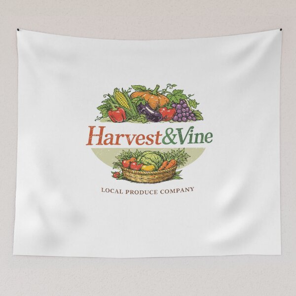 Item preview, Harvest & Vine Local Produce Company designed and sold by Matinez Pink.