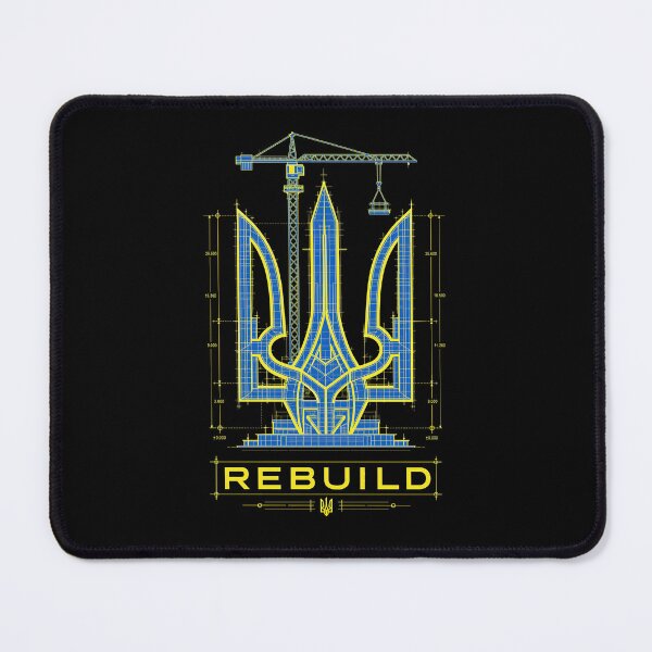 Item preview, Ukraine Tryzub Rebuild Architectural Blueprint designed and sold by ML-Media.