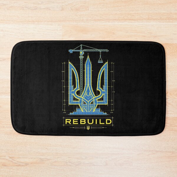 Item preview, Ukraine Tryzub Rebuild Architectural Blueprint designed and sold by ML-Media.