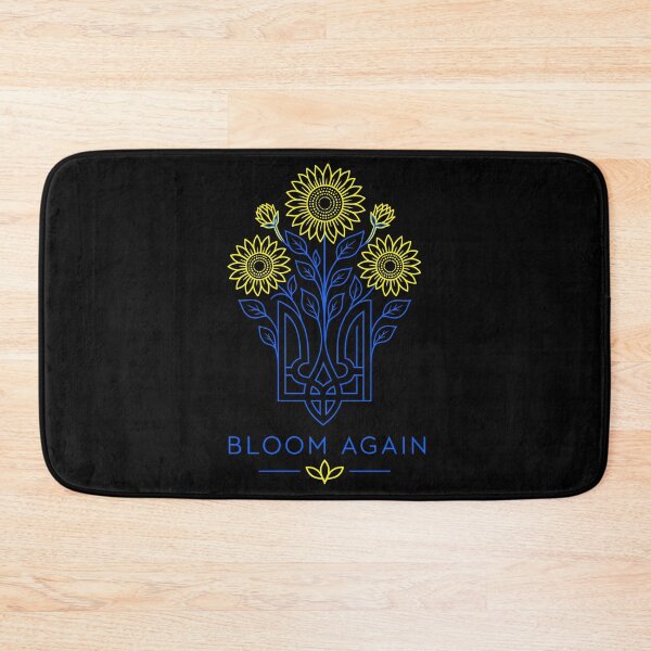 Item preview, Ukraine Sunflower Tryzub Bloom Again designed and sold by ML-Media.