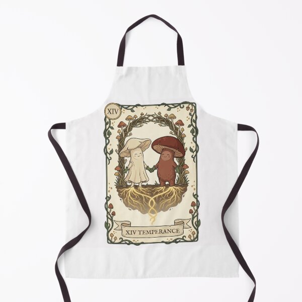 Item preview, Temperance Mushroom Tarot Card Balance designed and sold by SMARTKIT  DESIGNAGENCY.