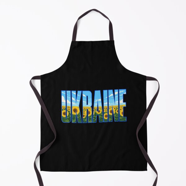 Item preview, Ukraine Sunflower Field Typography designed and sold by ML-Media.
