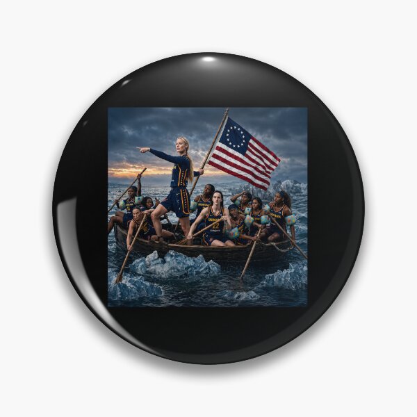 Item preview, Sophie Cunningham Crossing The Delaware Victory Voyage, Caitlin Clark Indiana Women's Basketball, Indiana Fever designed and sold by AnlunaKim.