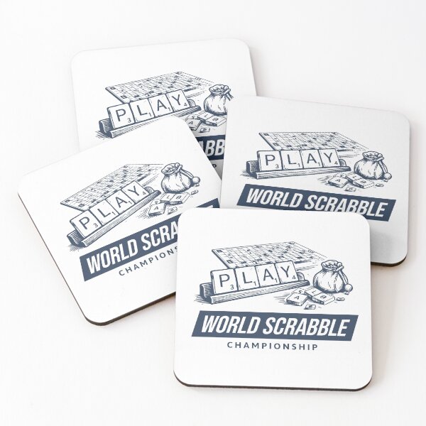 Item preview, World Scrabble Championship designed and sold by Matinez Pink.
