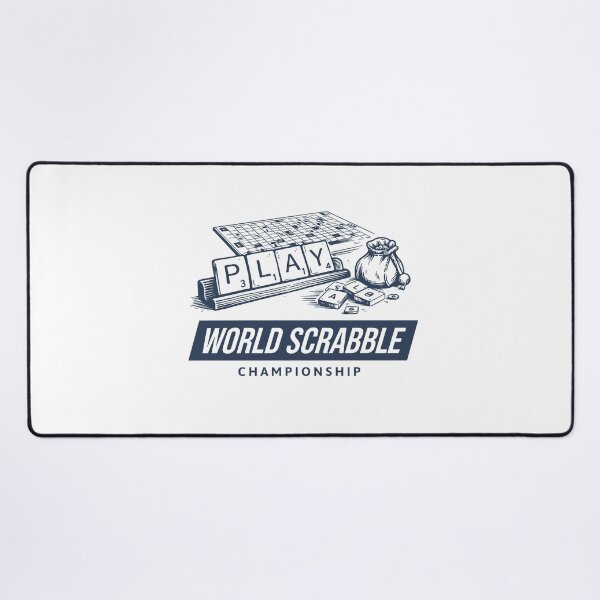 Item preview, World Scrabble Championship designed and sold by Matinez Pink.