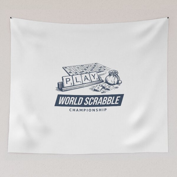 Item preview, World Scrabble Championship designed and sold by Matinez Pink.