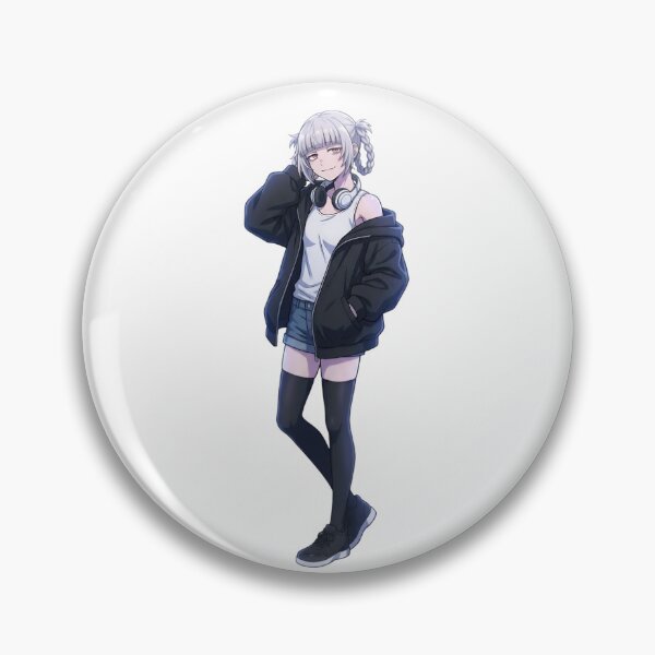Item preview, Cute Anime Girl with Headphones | Kawaii Streetwear Aesthetic Manga Art designed and sold by Bhaskar Digital Art.