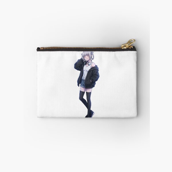Item preview, Cute Anime Girl with Headphones | Kawaii Streetwear Aesthetic Manga Art designed and sold by Bhaskar Digital Art.