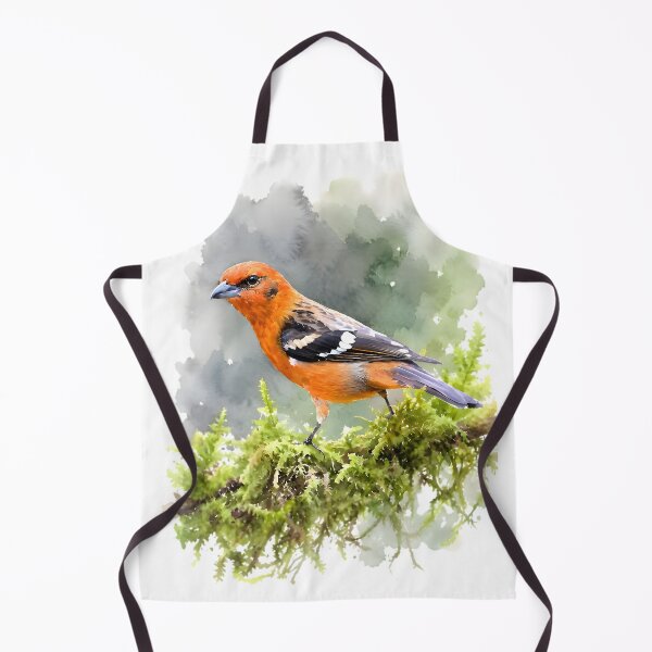 Item preview, Flame-colored Tanager (Piranga bidentata) designed and sold by HOMETOWN86.