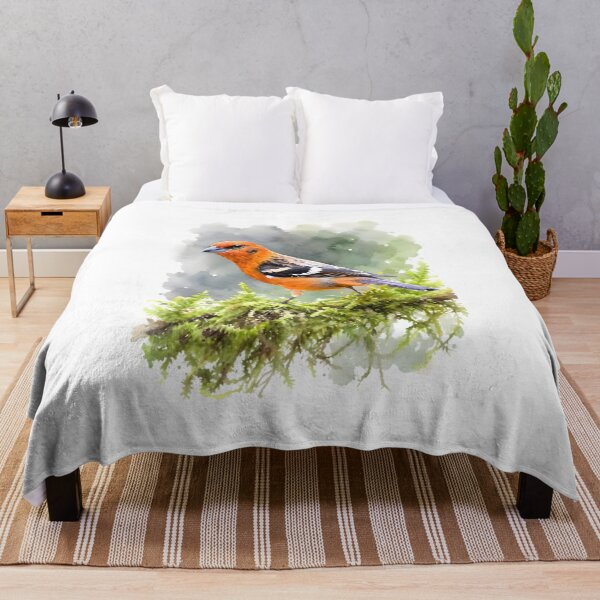 Item preview, Flame-colored Tanager (Piranga bidentata) designed and sold by HOMETOWN86.